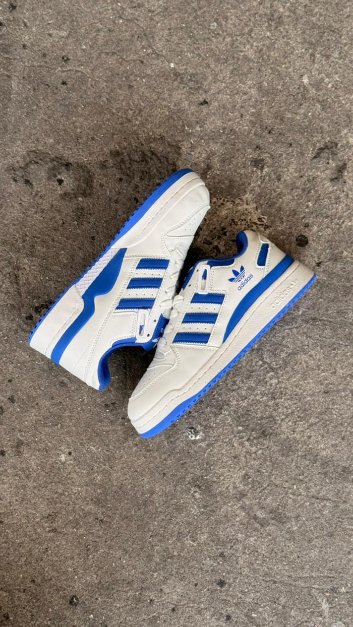 ADIDAS FORUM BLANCO AZUL