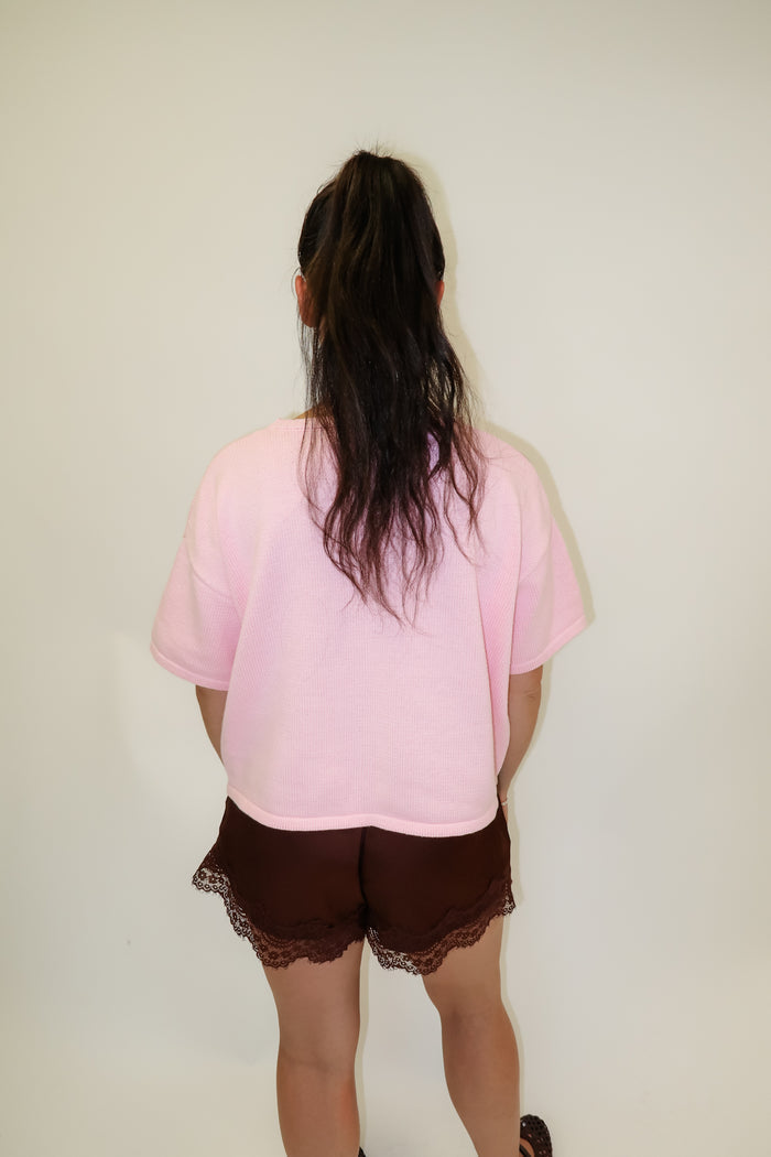 Found You Short Sleeve Cardigan - The Pink Tulip Clothing