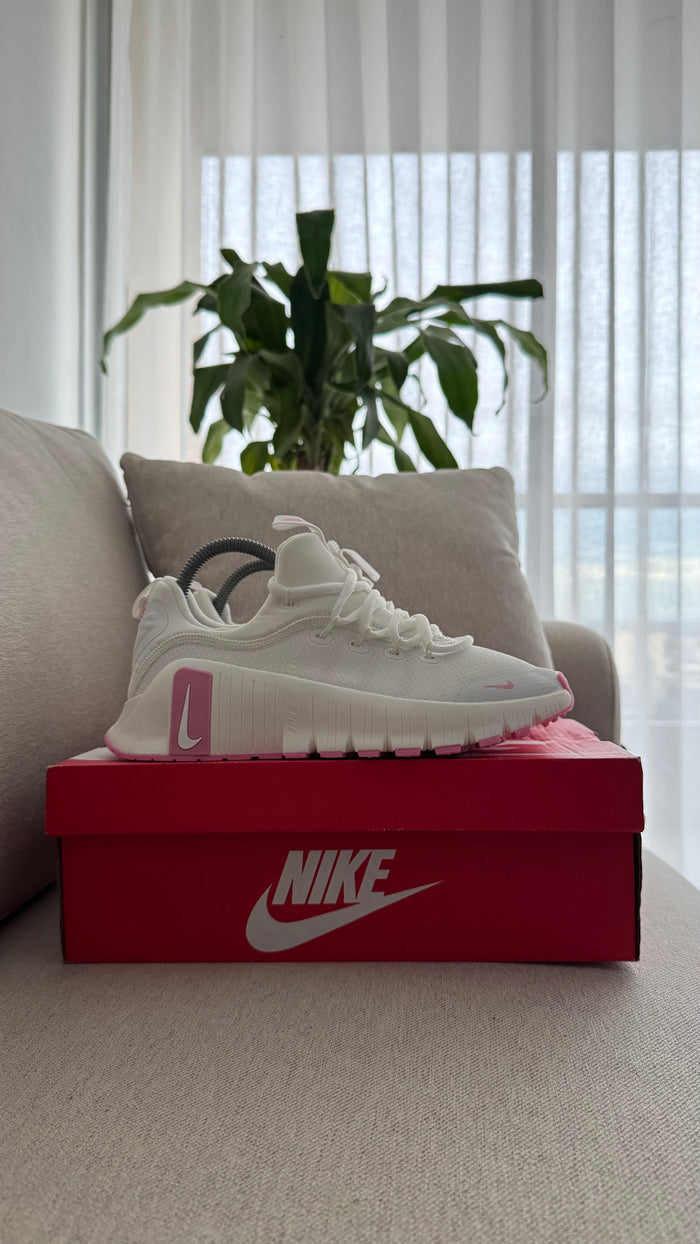 NIKE FREECOM BLANCO ROSA