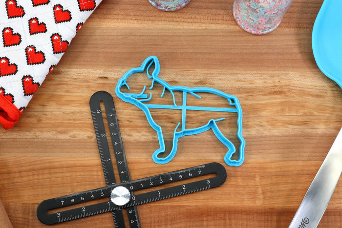French Bulldog Cookie Cutters - Cutesy Frenchie, Frenchie Outline, Frenchie Sitting, Frenchie Stack - Gift for French bulldog Owner