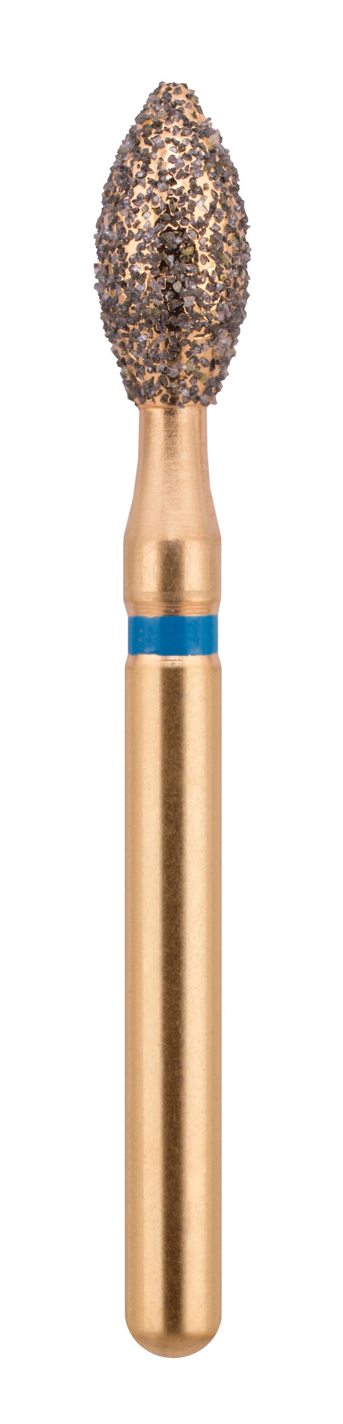 G/257-023 (368)  10-Pk , Multi use Gold Diamond Burs Football Shaped