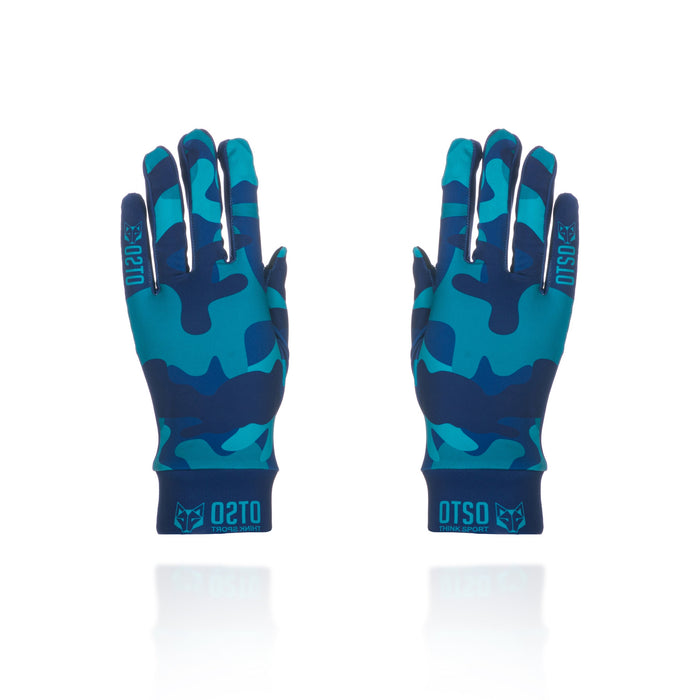 Gants - Camo Blue