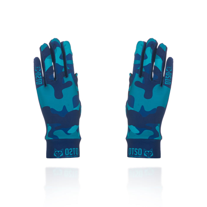Gants - Camo Blue