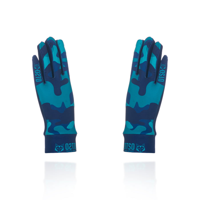 Gants - Camo Blue