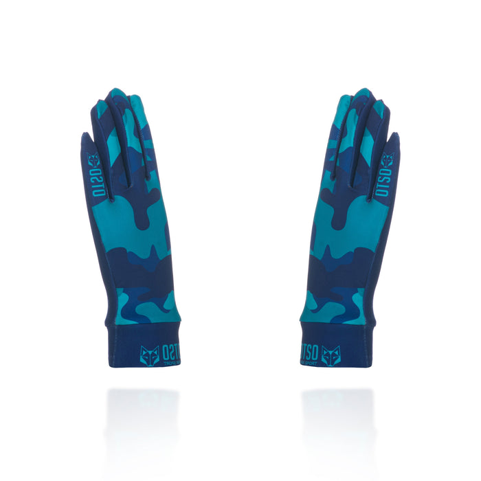 Gants - Camo Blue
