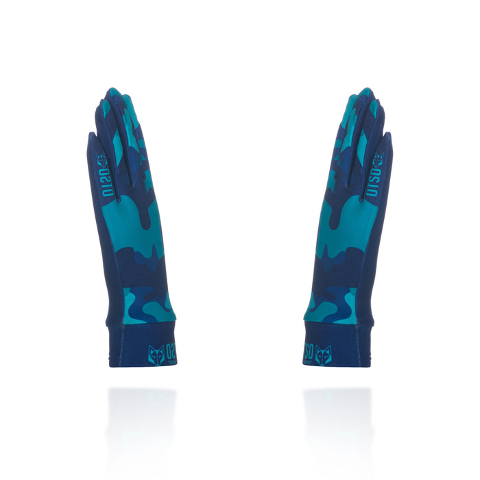 Gants - Camo Blue