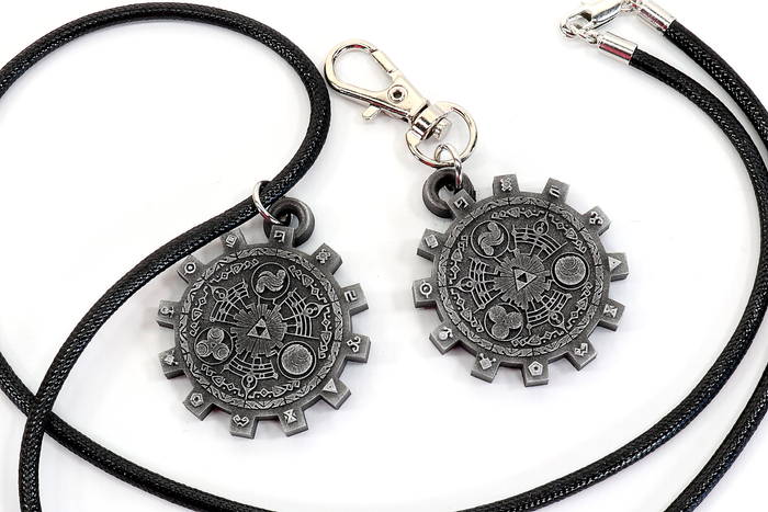 Gate of Time Keychain / Necklace - Legend of Zelda