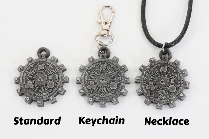 Gate of Time Keychain / Necklace - Legend of Zelda