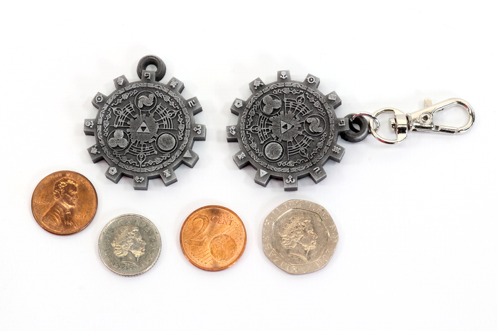 Gate of Time Keychain / Necklace - Legend of Zelda