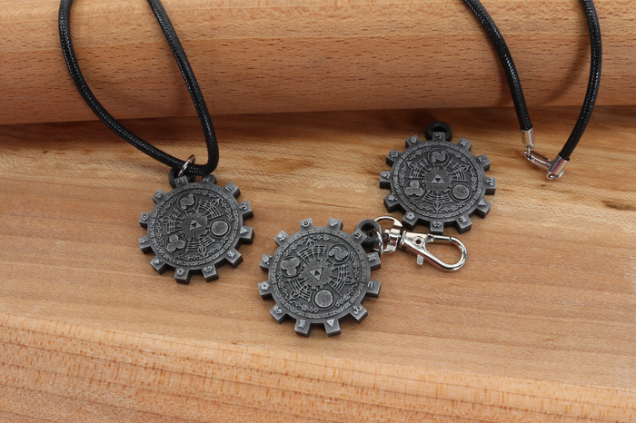 Gate of Time Keychain / Necklace - Legend of Zelda