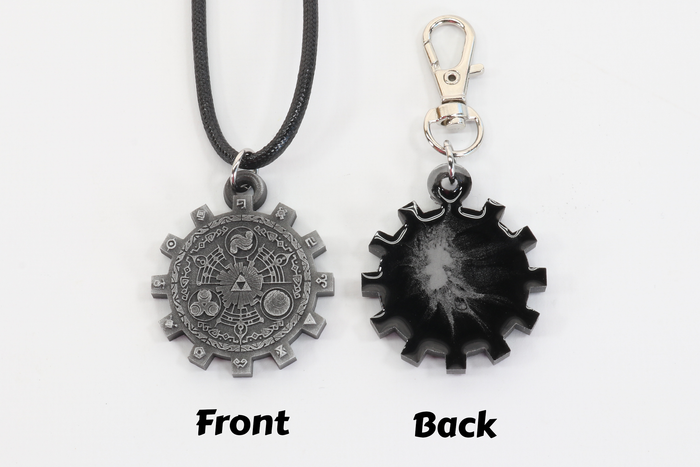 Gate of Time Keychain / Necklace - Legend of Zelda