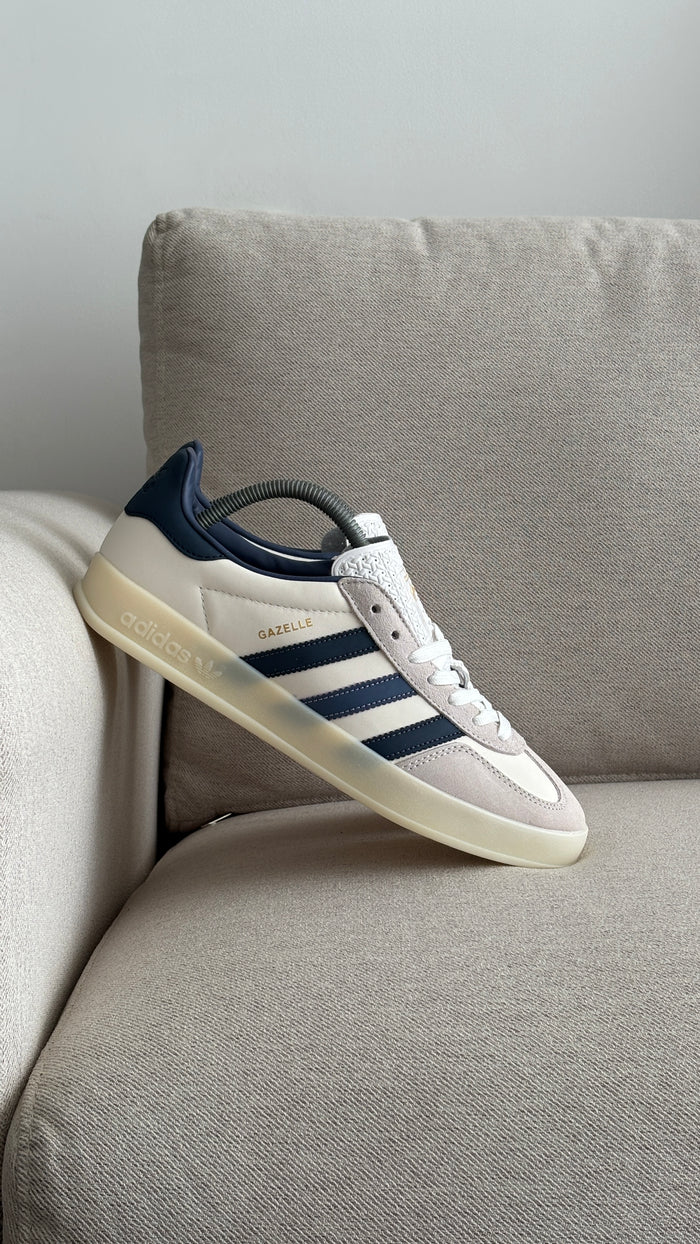 ADIDAS GAZELLE BLANCO AZUL