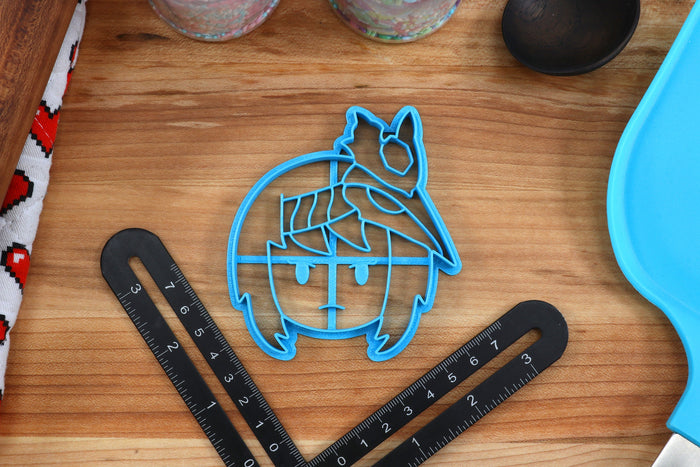 Genshin Impact Cookie Cutters Chibi Faces Set 10 - Arataki Itto, Kamisato Ayaka, Kujou Sara, Raiden Shogun, Shenhe