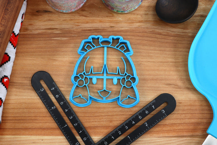 Genshin Impact Cookie Cutters Chibi Faces Set 10 - Arataki Itto, Kamisato Ayaka, Kujou Sara, Raiden Shogun, Shenhe