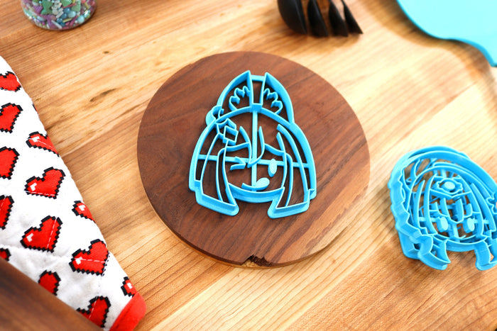 Genshin Impact Cookie Cutters Chibi Faces Set 12 - Candace, Collei, Dori, Tighnari, Yelan
