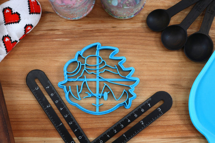 Genshin Impact Cookie Cutters Chibi Faces Set 7 - Beidou, Keqing, Fischl, Bennerr, Lisa