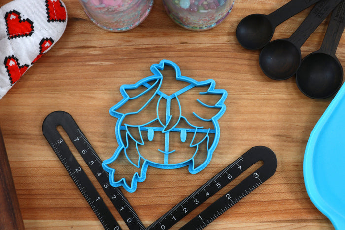 Genshin Impact Cookie Cutters Chibi Faces Set 8 - Eula, Xiangling, Xinyan, Yanfei, Kaedehara Kazuha