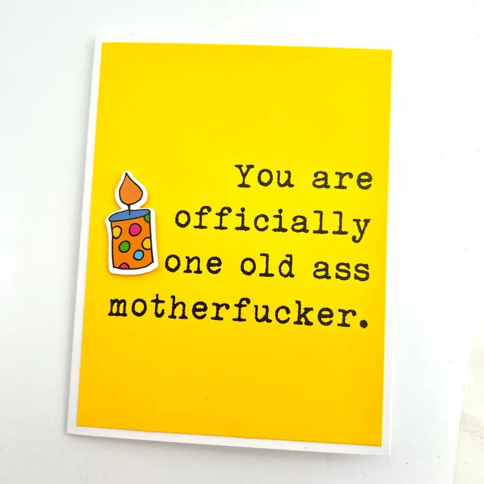 Getting Old / Over The Hill Cards - Muddy Mouth