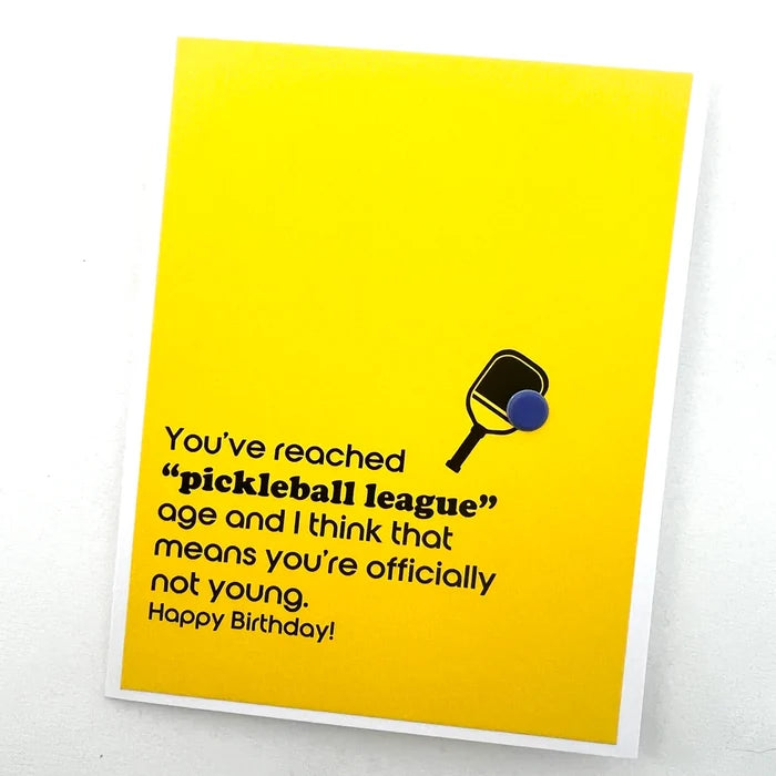 Pickleball League Not Young