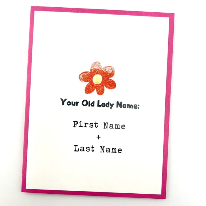 Old Lady Name