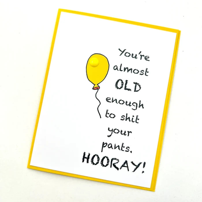 Getting Old / Over The Hill Cards - Muddy Mouth