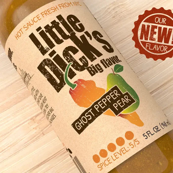 Ghost Pepper Pear Hot Sauce - Small Batch