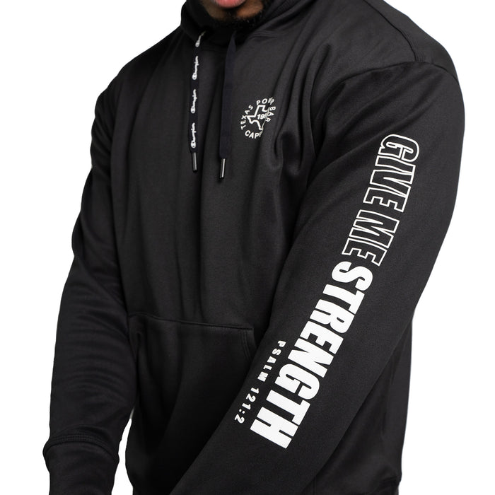 Give Me Strength Champion® Performance Hoodie
