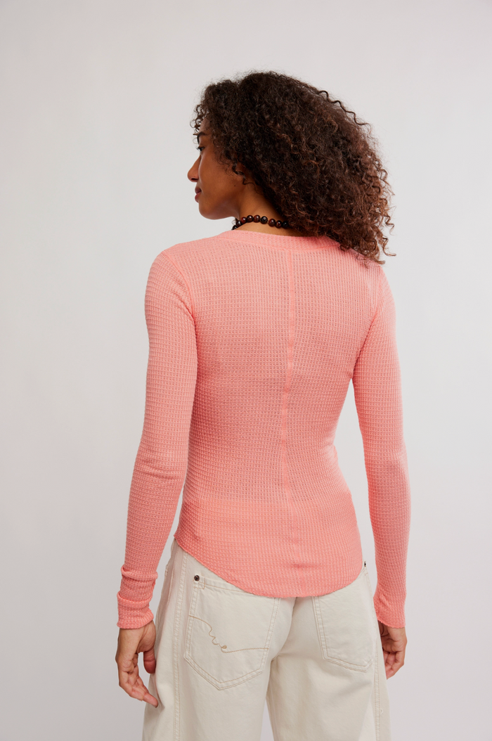 Going Places Cardi - Coral Crimson