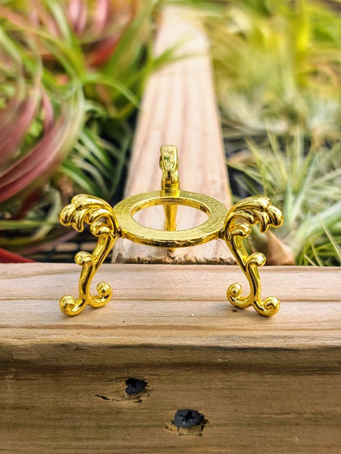Gold Crystal Stand