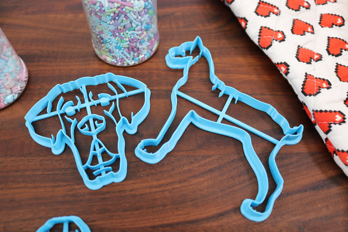 Great Dane Cookie Cutters - Great Dane Stack, Great Dane Face, Great Dane Outline, Great Dane Sitting - Great Dane Gift
