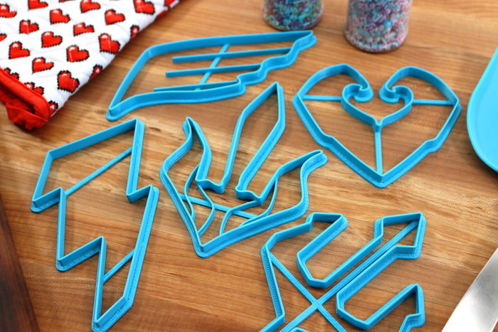 Greek God Cookie Cutters - Aphrodite, Ares, Hades, Hermes, Poseidon, Zeus - Gift for Olympic Fans