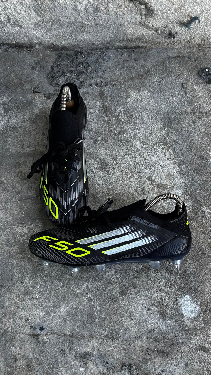 ADIDAS GUAYO F50 NEGRO VERDE