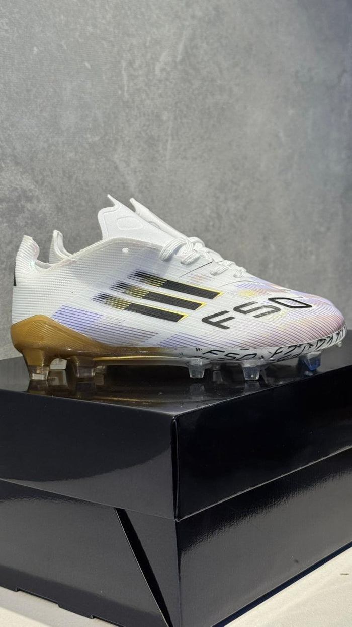 ADIDAS GUAYO F50 NIÑO DORADO