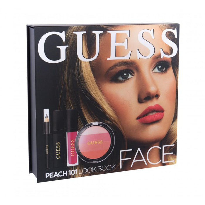 Guess Collection Eye/Face/Lip Kit - box and bottle packaging