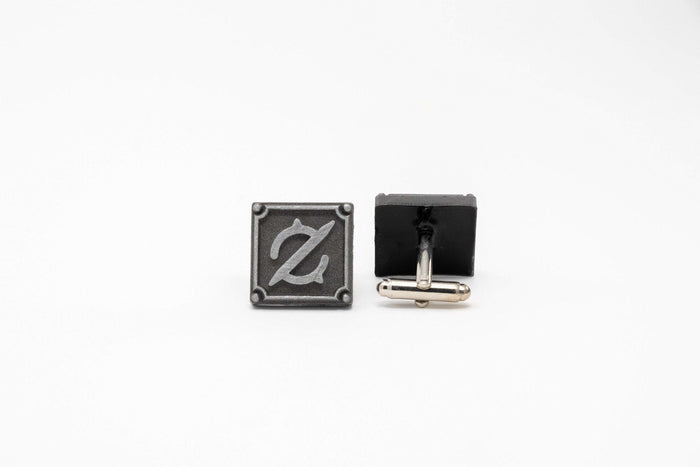 Gunbreaker FFXIV Cufflinks Metal Resin - GNB Final Fantasy XIV (FF14) - Soul Crystal - LootCaveCo