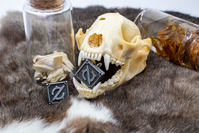 Gunbreaker FFXIV Cufflinks Metal Resin - GNB Final Fantasy XIV (FF14) - Soul Crystal - LootCaveCo