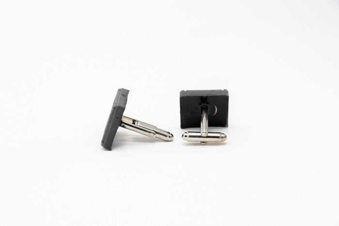 Gunbreaker FFXIV Cufflinks Metal Resin - GNB Final Fantasy XIV (FF14) - Soul Crystal - LootCaveCo