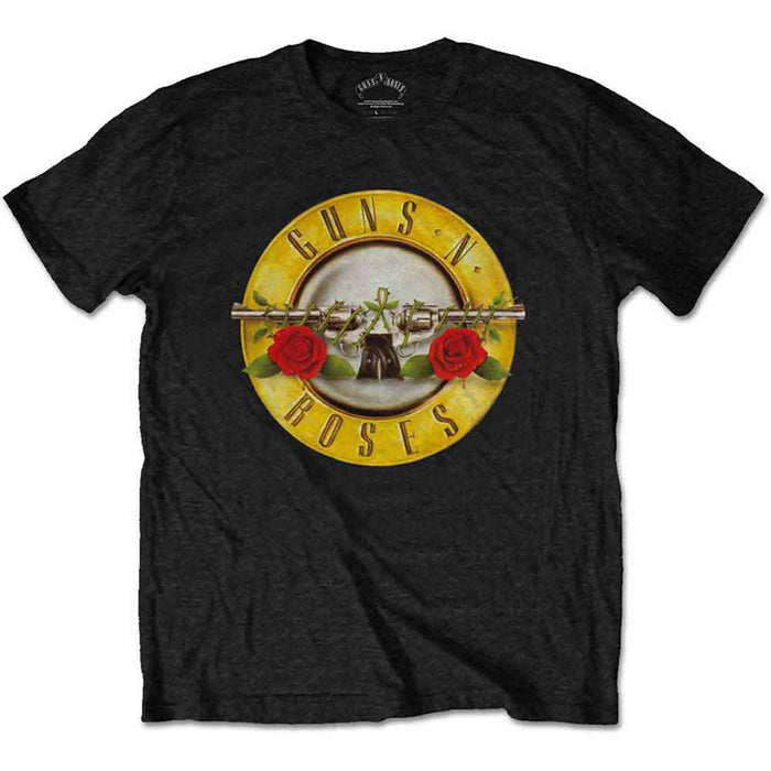 GUNS N ROSES - CLASSIC LOGO - T-Shirt Black