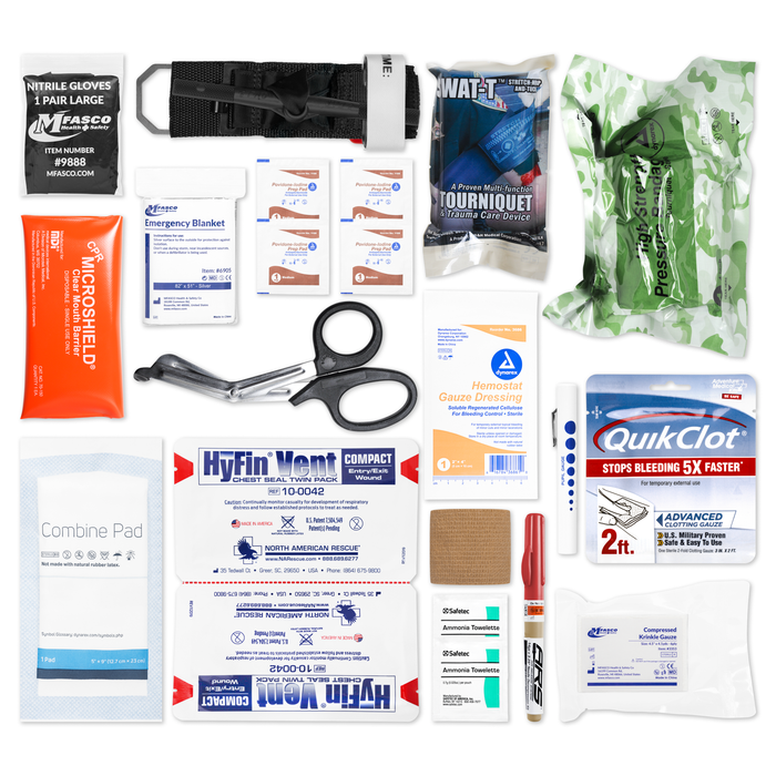 Gunshot Wound First Aid Kit MFASCO