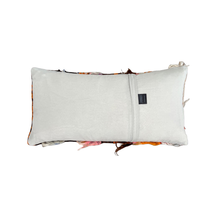 Gwen II Vintage Tulu Lumbar Pillow (12x24)