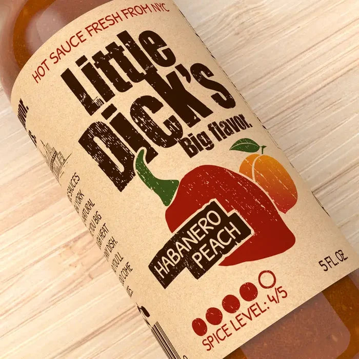 Habanero Peach Hot Sauce - Small Batch