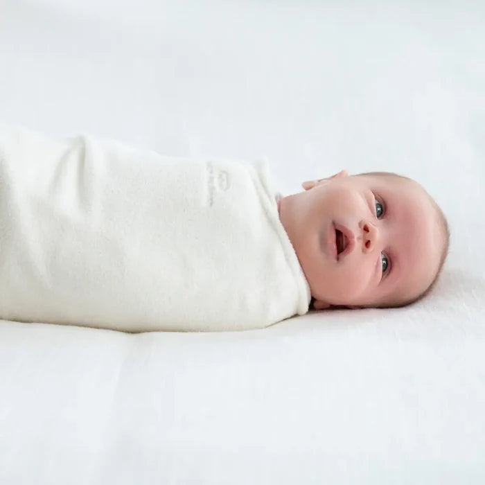 Halo SleepSack Swaddle-  Cream Micro Fleece 3.0