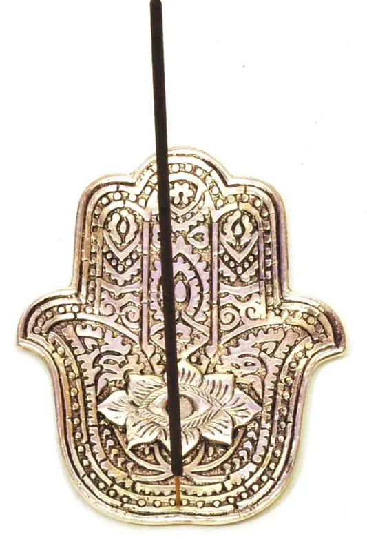 Hamsa incense and cone burner