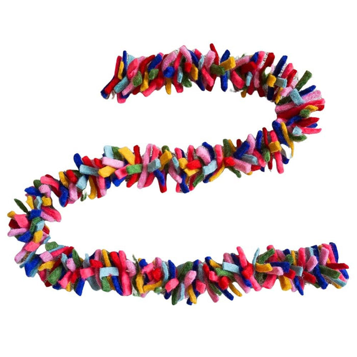 Hand Felted Confetti Garland &Keep