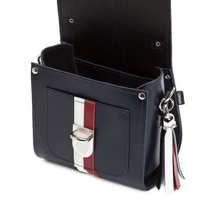 Handmade Leather Sugarcube Handbag – British Edit - Bascora