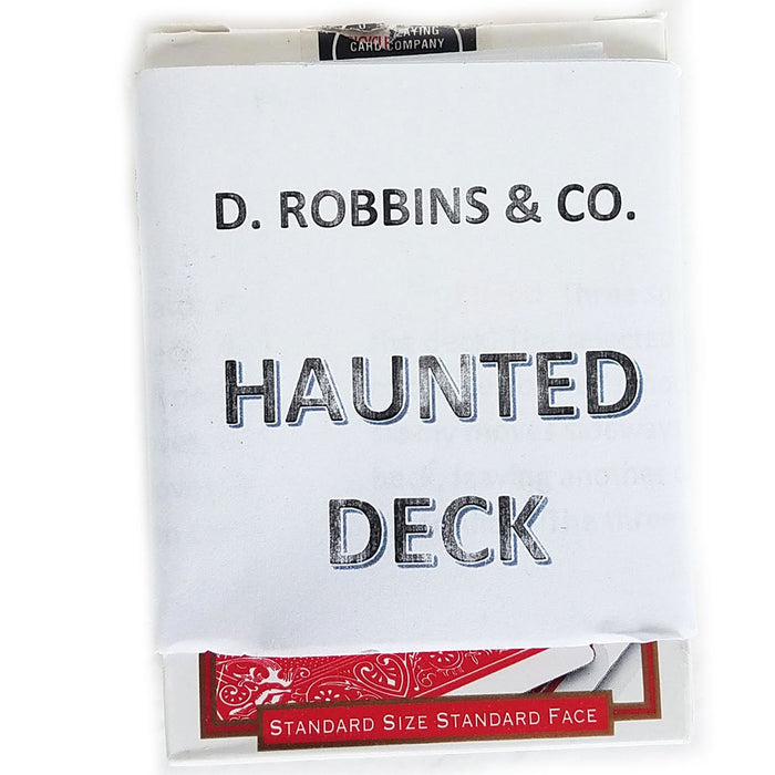 Haunted Deck, The - Three Selected Cards Mysteriously Cut Themselves From Deck!