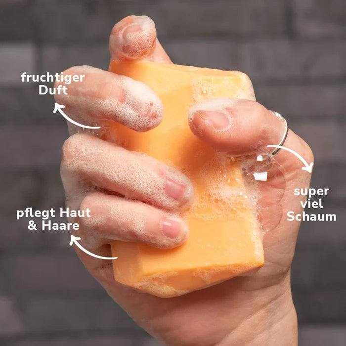 Haut & Haare - Feste Dusche Frida Früchtchen