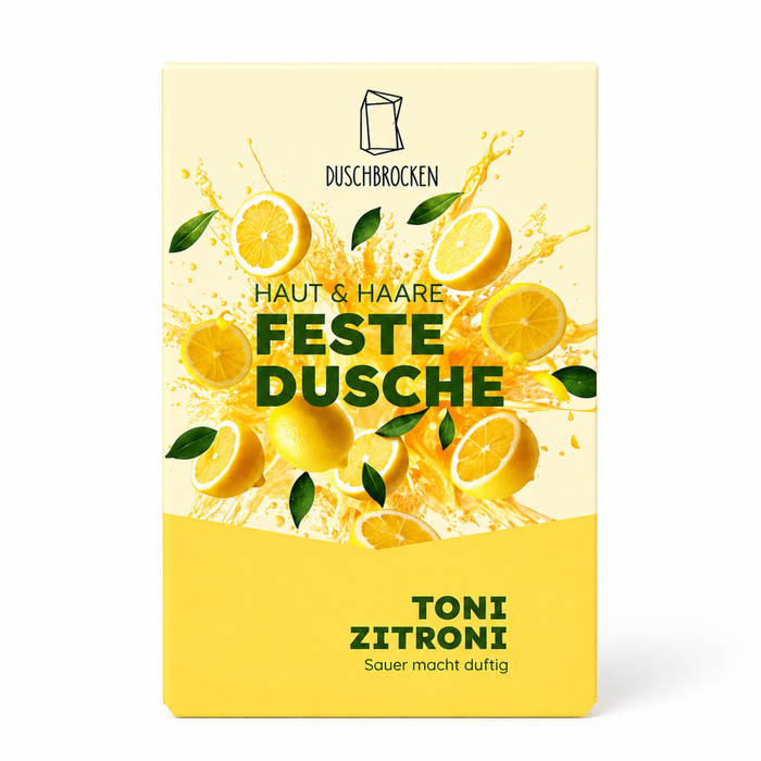Duschbrocken Feste Dusche Toni Zitroni