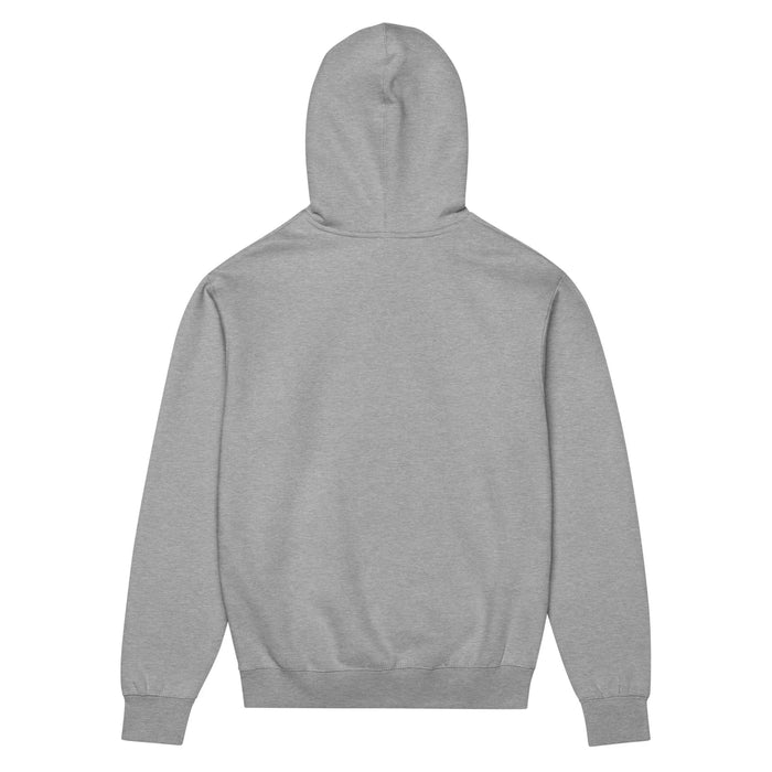 Have u evr went fast Hoodie in Glitch Art Minimalist White. WRAP Certified, Zero-Crack HD Print, Made-to-Order (Zero Overproduction).