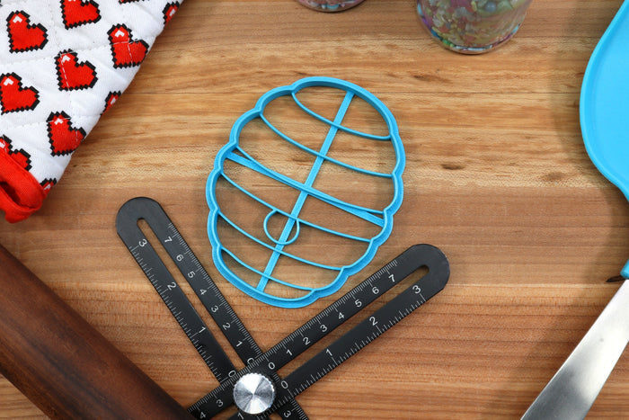 Honey Bee Cookie Cutters - Honeycomb, Beehive, Honey, Honeybee - Honeybee Gift Idea